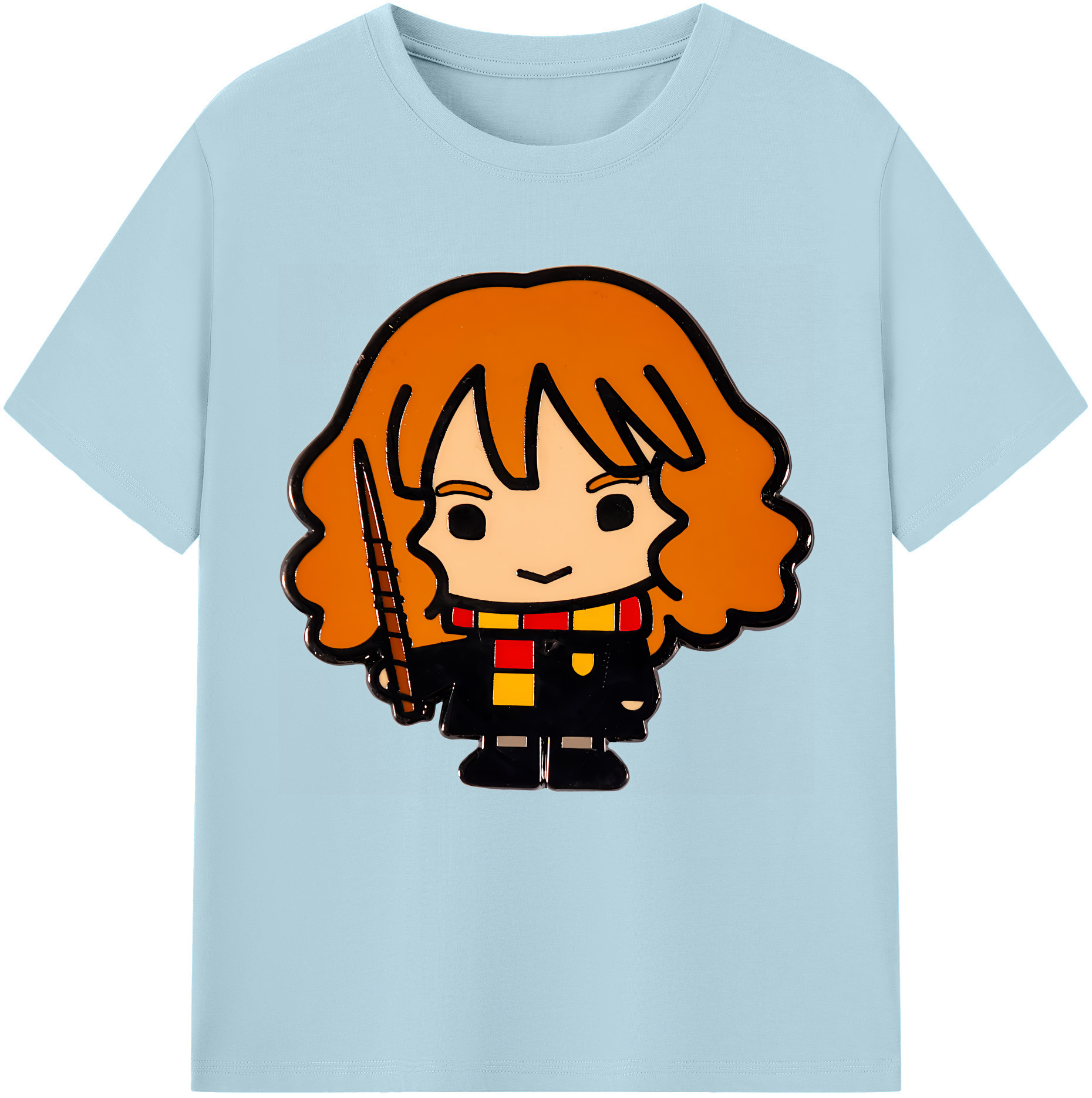 （画像用） Harry Potter ハリー・ポッターシリーズ 綿100％半袖Tシャツ（フロントプリント）